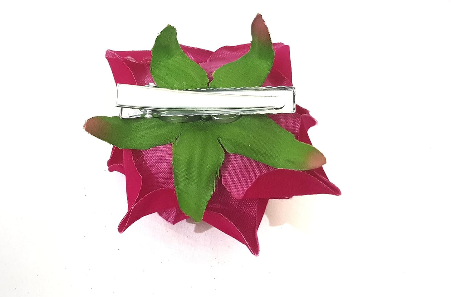 Artificial Rose Flowers Hair Clips/Pins For Women's and Girls Hair Accessories,set of 4 Multicolor