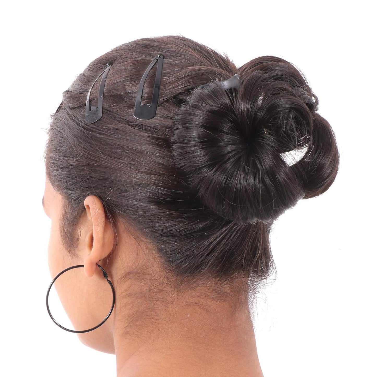 Clutcher Hair Juda Bun - Brown