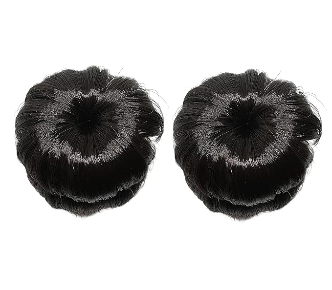 Artificial Bun Juda with Clutcher