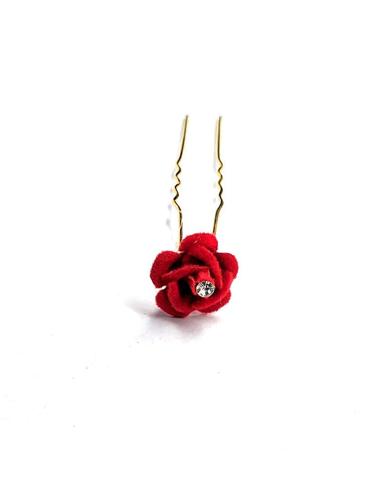 Red Rose Juda Pins 12 Pcs