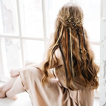 Multi color hair extension for baby kids & Girls 12 Pcs