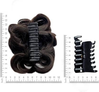 Clutcher Hair Juda Bun Brown