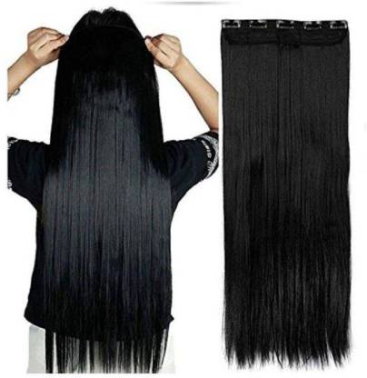 Soft Clip In Hair Extension Black