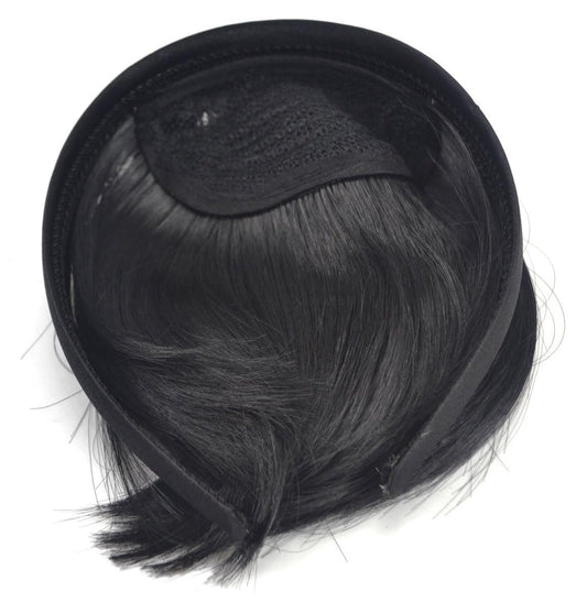 Hair Bangs Headband Black