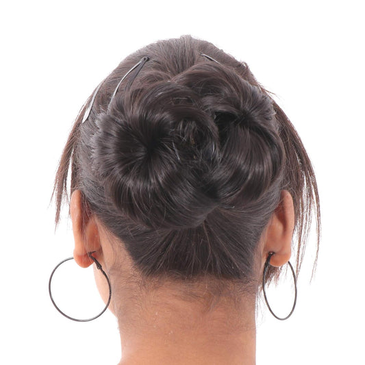 Clutcher Hair Juda Bun - Brown