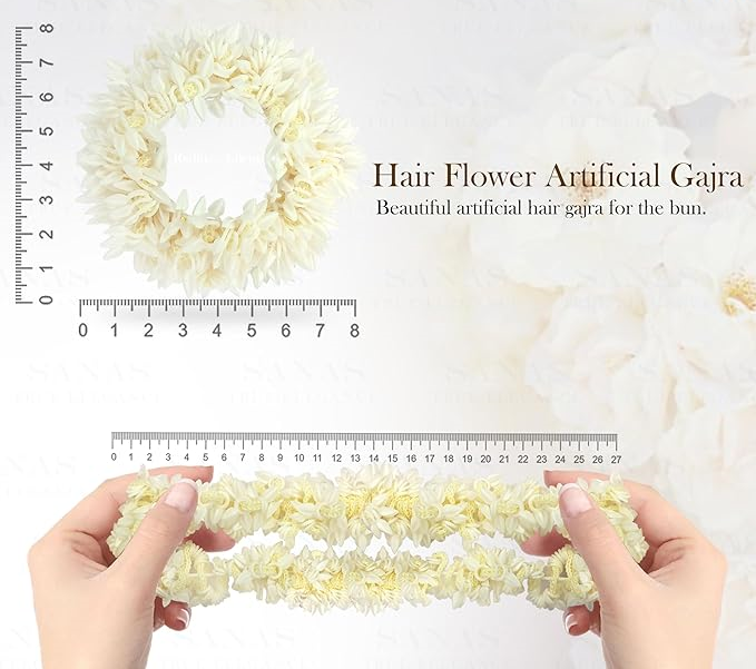 Scented Gajra Hair Accessories 6pcs