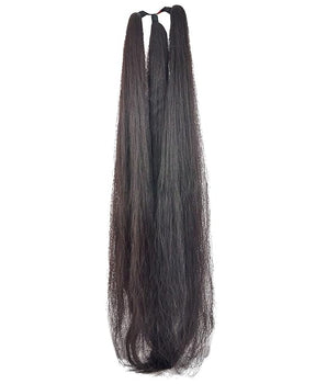 Women's Thick Synthetic False Hair Extension, Parandi Artificial Choti Hair  ( Brown color)