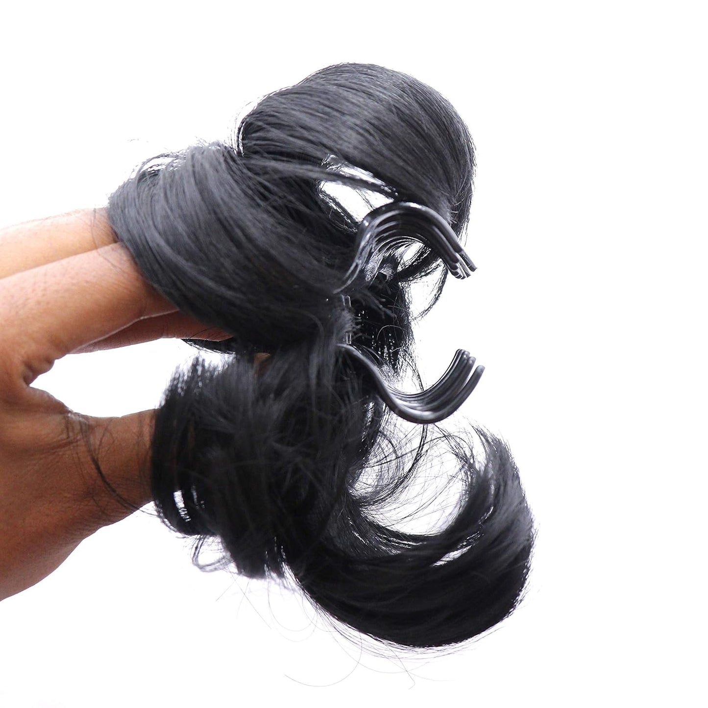 Clutcher Hair Juda Bun Black