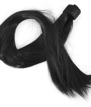 PureSilk synthetic  Ponytail  hair Extensions (Black color)