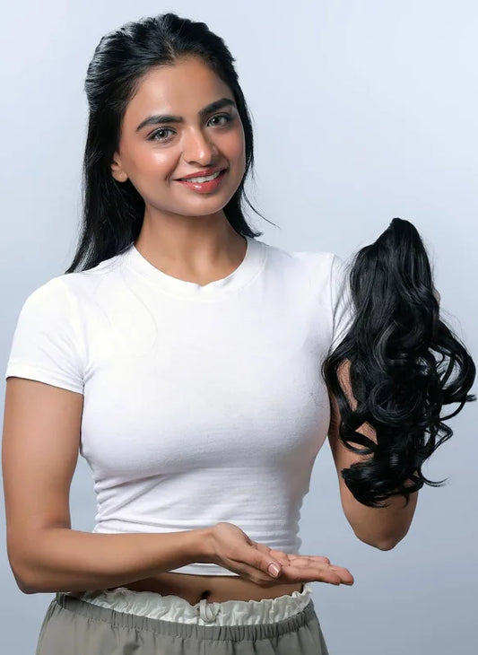 Claw Based Hair Extension Brown