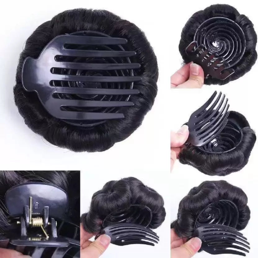 Clutcher Juda Hair Extension Black