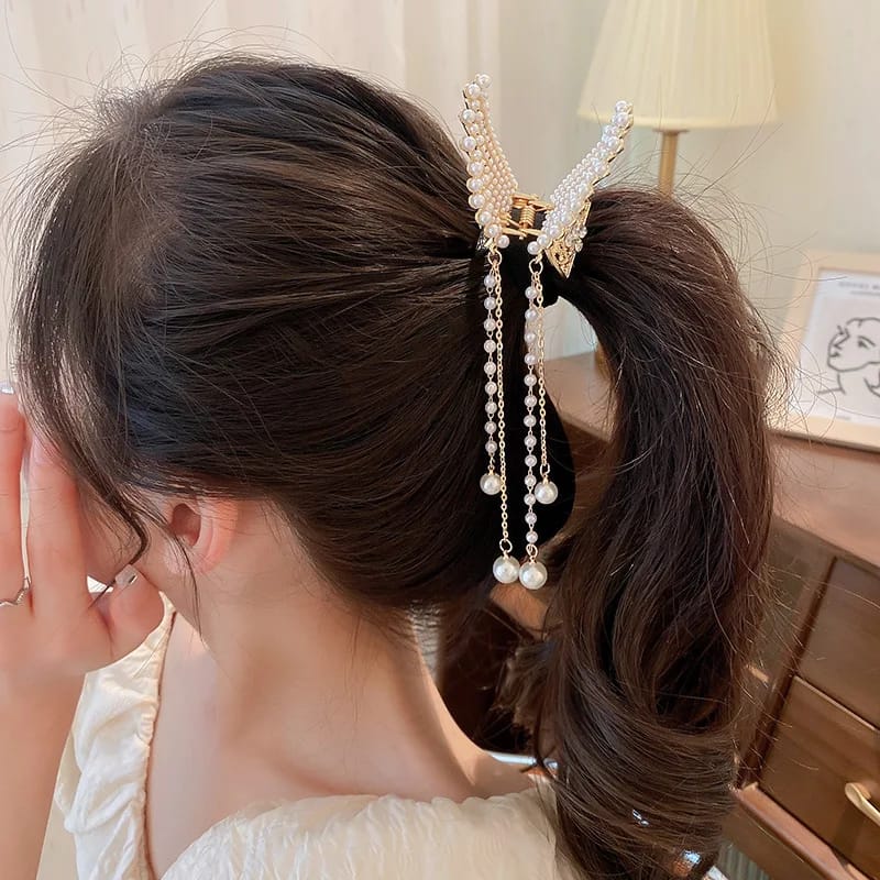 Butterfly Hair Clip Metal Clutcher Claw Clamps